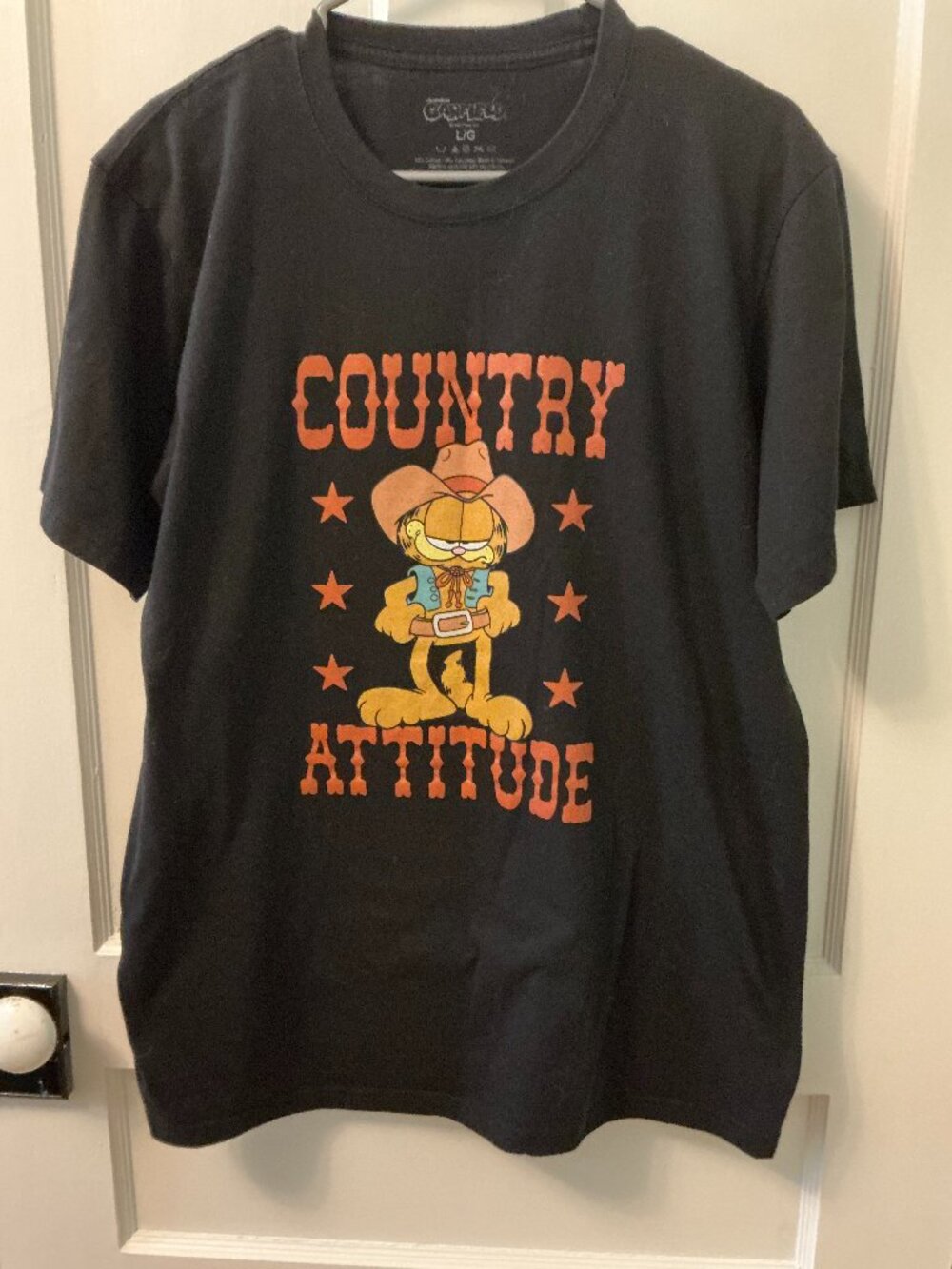 Garfield "Country Attitude" Men's t-shirt (large)